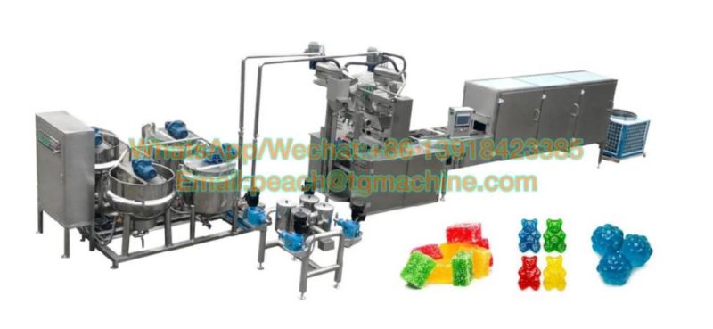 Best Selling Jelly Gummy Candy Cooking Machine