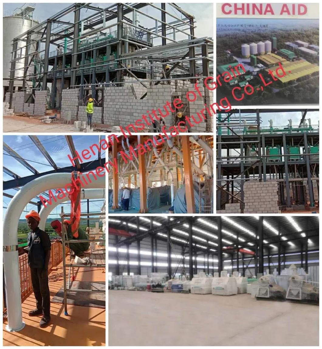 5 Tons Per Hour High Yield White Maize Corn Mill Line