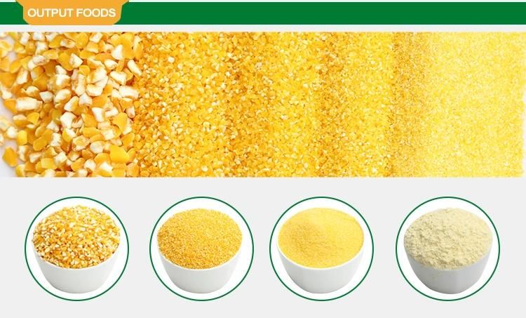 1-5t/H Agriculture Maize Mill Plant for Africa From Hongdefa