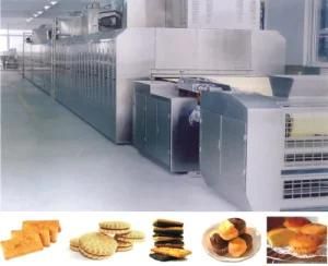 Biscuit and Cake Production Line Gas Tunnel Oven