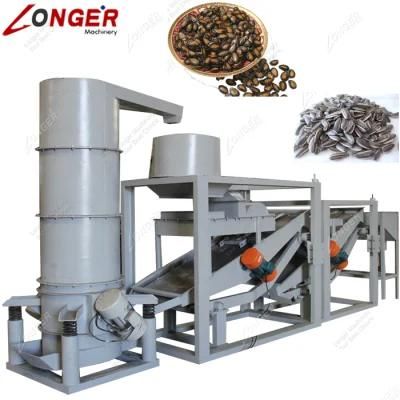 Hemp Seeds Dehulling Sunflower Seed Shell Removing Machine