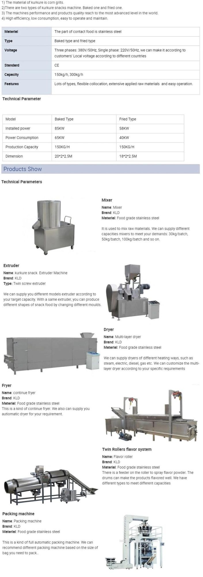Kurkure Cheetos Extruder
