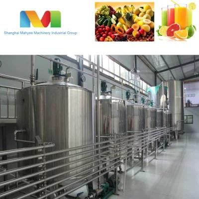 New Complete Production Line for Fruit Juice Beverage Processing Equipment Machine Hot ...