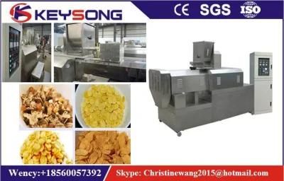 Corn Flakes Puff Snack Cereal Making Machine Production Line
