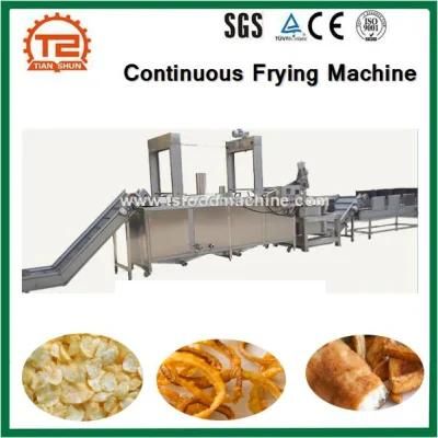 Industrial Plantain Chips, Potato Chips Continuous Frying Machine