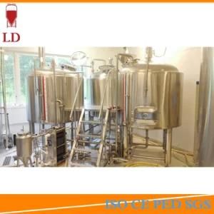 Electric Steam Direct Fire Heating Commercial Draft Beer Microbrewery Brewery Set up
