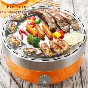Stainless Steel Grill Outdoor 5 People Above Household Charcoal Grill Outdoor