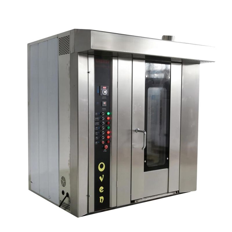 Commercial Use Industrial Kitchen Equipment Gas Pizza Baking Oven Stainless Steel 32 Trays Bakery Equipment/Bread Baking Oven