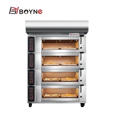 Commercial Touch screen Four Deck Eight Trays Bread Oven