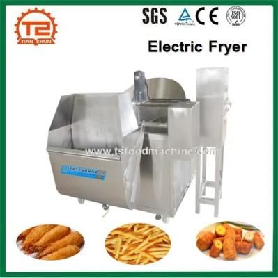 Industrial Fish Deep Frying Equipment Plantain Chips Fryer Electric Fryer for Sale