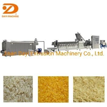 Fortification Rice Production Plant/Extruder Artificial Rice Machinery