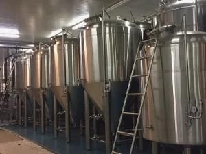 2500L 25hl 3000L 30hl Beer Conical Fermenter Fermentation Tank with Cooling Jacket