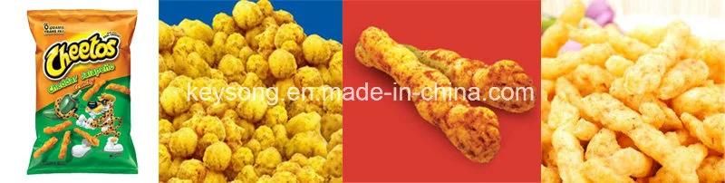 Ce Standard Full Automatic Cheetos Kurkure Making Machine
