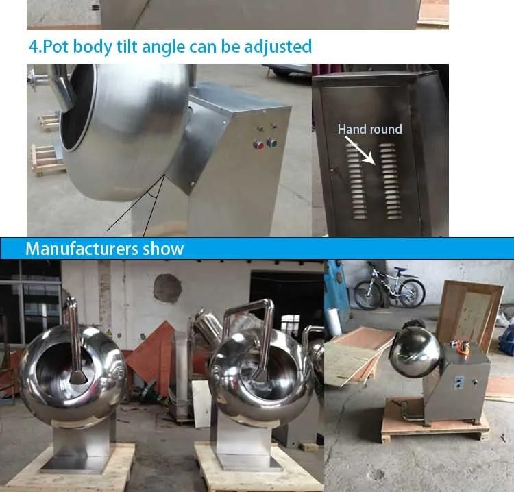 Tablet Coating Machine Chocolate Almond Wrapping Machine