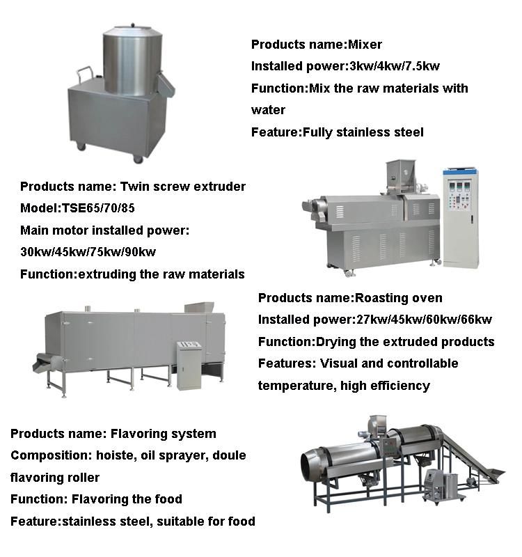 Healthy Corn Chips Machine Machinery Corn Chip Line Plant