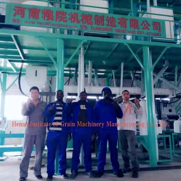 Africa Popular Maize Corn Flour Processing Mill Milling Machine Plant