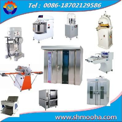 Bakeri Product Line, Bakery Production Line Rotary Baking Oven, Rack Oven