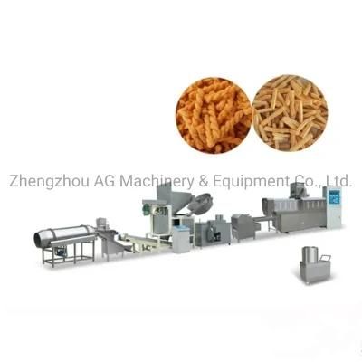 Automatic Puff Bugles Chips Machine Crispy Rice Bugles Production Line for Sale