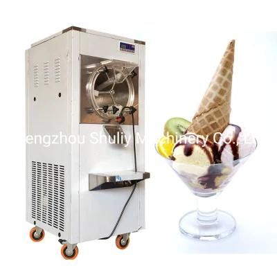 Commercial Gelato Making Machine Batch Freezer Hard Ice Cream Machine