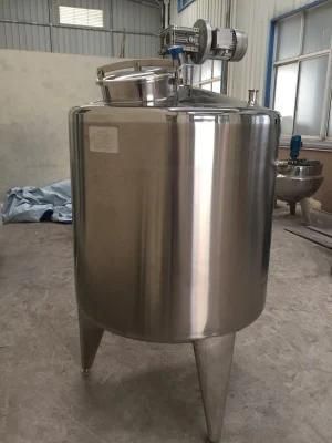 CE Sanitary Reaction Fementation Stirred Mixing Tank for Milk Yohourt Price