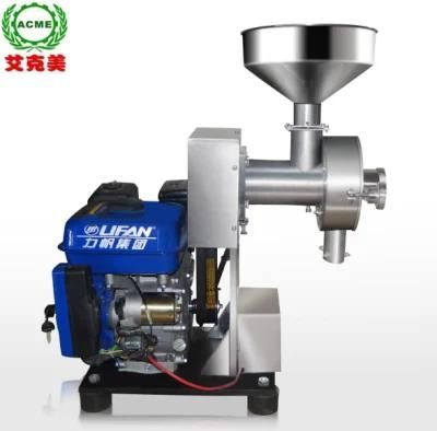 50kg/H Stainless Steel Gasoline/Petrol Flour Mill Machine