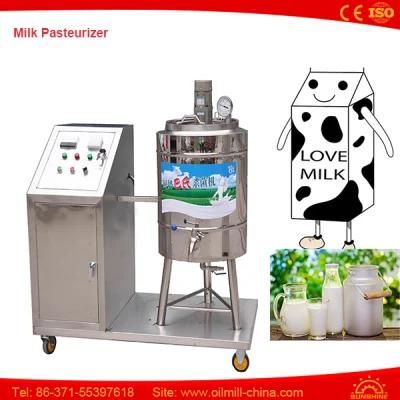 150L Fresh Juice Milk Sterilizing Pasteurization Machine Small Milk Pasteurizer