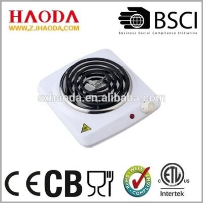 Hot Sale Single Electric Burner Electric Stove Coil Hot Plates Cooking for Home &amp; Hotel