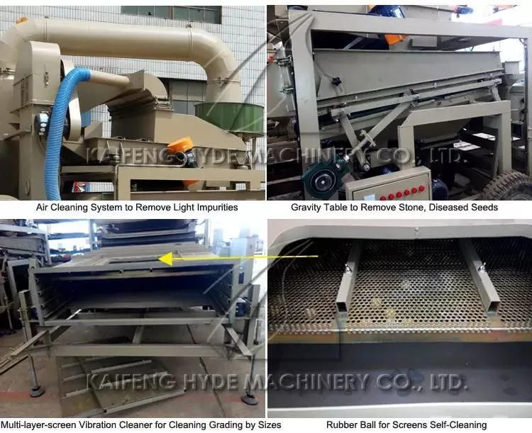 Agricultural Paddy Seed Pre-Cleaning Machine Wheat Sesame Seed Cleaning Machine Moblile Combine Seed Cleaner