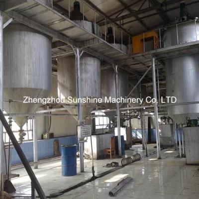 12t/D Oil Refinery Crude Palm Oil Refining Machine