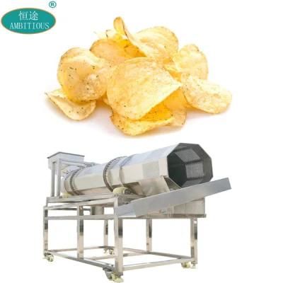 Drum Seasoning Machine Snack Fried Crisp Food Flavoring Machine
