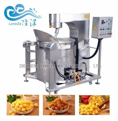China Free Shipping Gas Operated Large Popcorn Machine for Pop Corn Distributrice