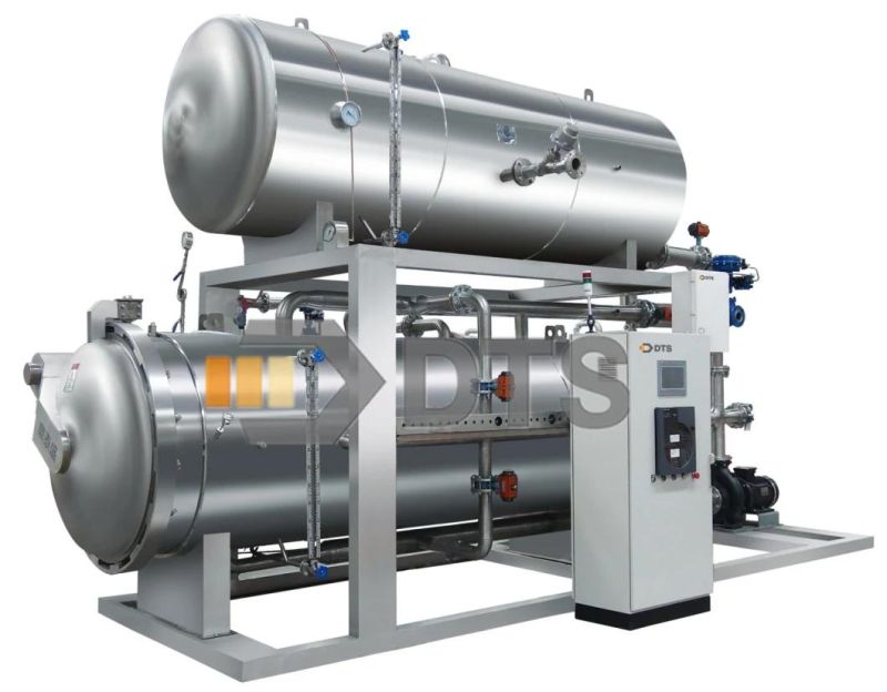 Industrial Food Sterilization Machine Automatic/Water Spray Retort