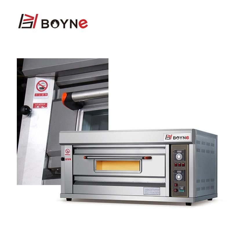 Gas Baking Oven 1 Layer 2 Trays Bakery Oven