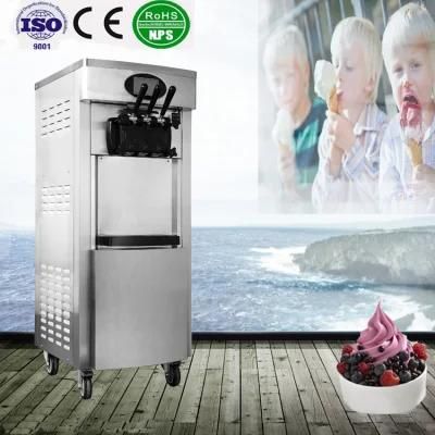 Wholesale Best Price 3 Nozzles of Fried Soft Ice Cream Making Machine