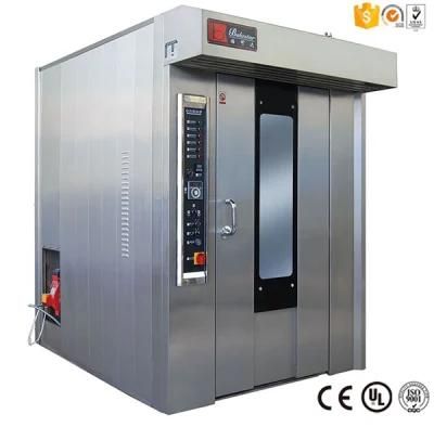 Baking Bakery Bread Chinese Vertical Double Rack Rotary Oven Pita Bread Rotary Deck Oven