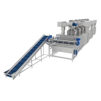 1400-1600kg/H Automatic Belt Dryer Drying Equipment for Big Production Capacity