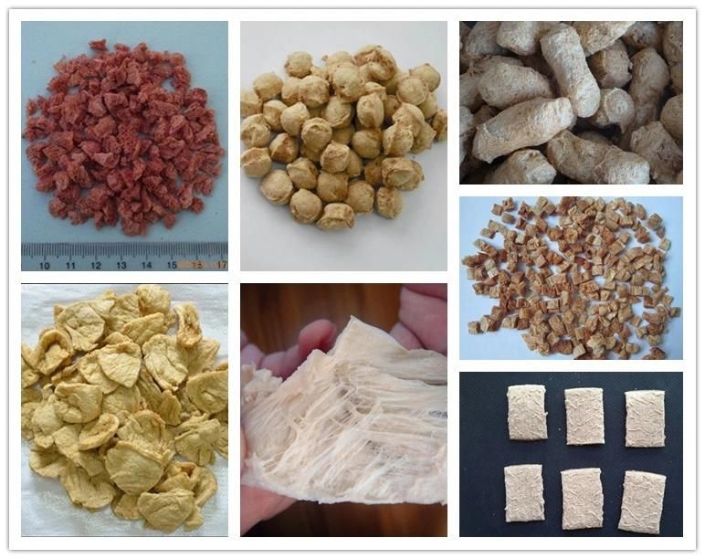 OEM Textured Soya Soyabean Nuggets Chunks Vegetarian Protein Machine