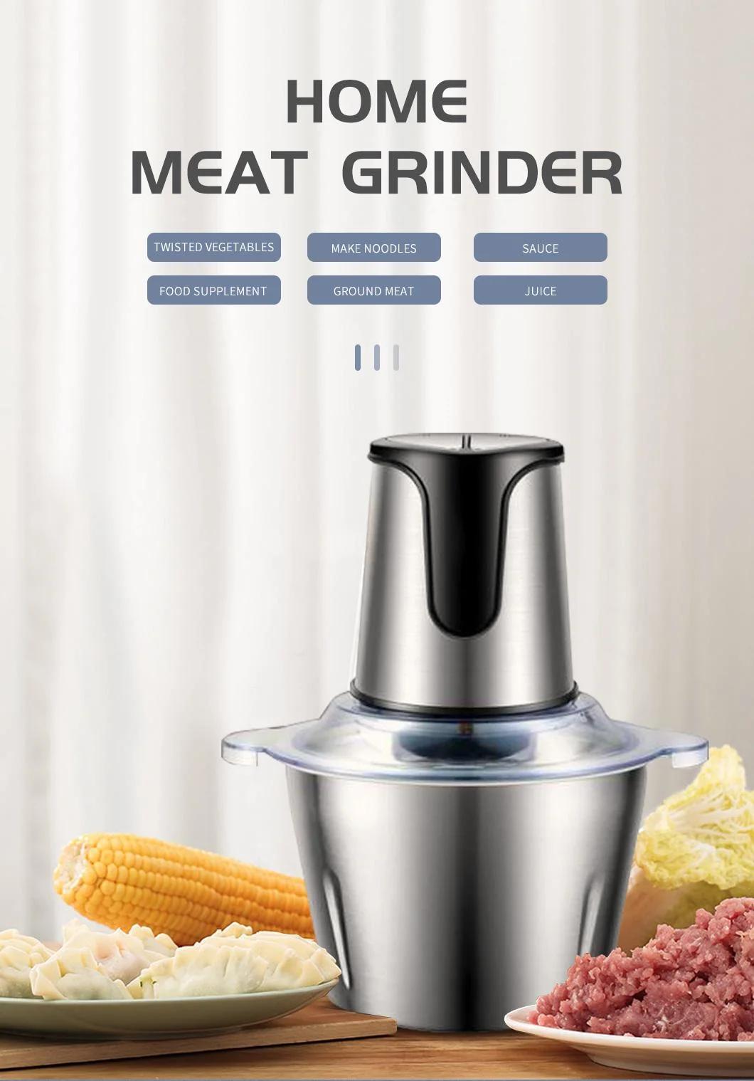 Factory Direct Supply Home Meat Mincer Electric Meat Grinders for Household Food Processor Maet Grinder
