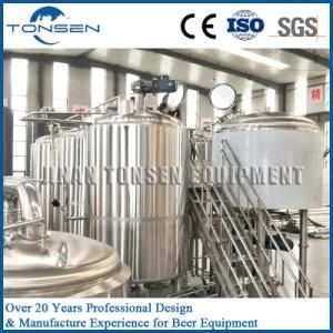 2000L Full Automatic PLC Control Microbrewery Equipment Craft Beer Fermenting Production ...