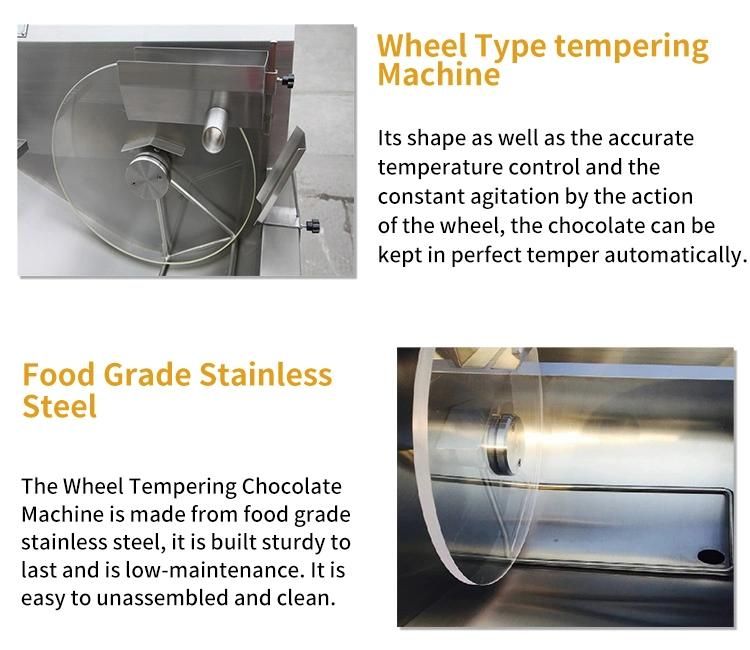 Automatic Machine to Making Chocolate /Small Chocolate Moulding Machine/Small Chocolate Tempering Machine