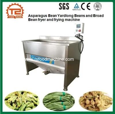 Asparagus Bean Yardlong Beans and Broad Bean Fryer and Frying Machine