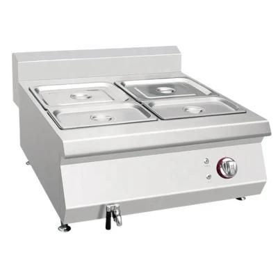 Commercial Stainless Steel Food Warmers Electric Bain Marie for Kitchen