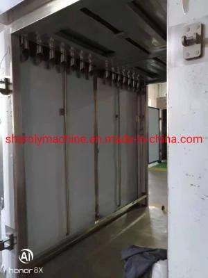 Big Capacity Furnace Chicken Meat Smoking Machine