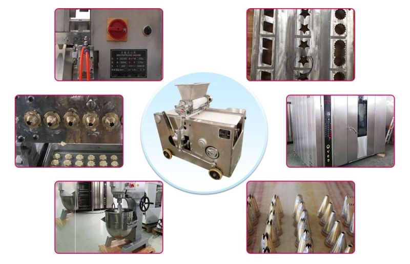 Automatic and Industrial Easy Use Sandwich Biscuit Filling Making Machine for Sale