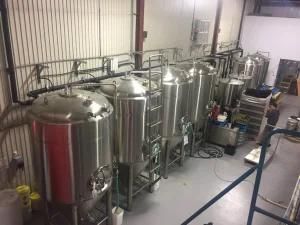 Turnkey Project Industrial Beer Production Beer Brewing Equipment 20bbl Brewery Machine