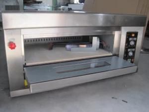 Hot Sale Single Deck 2 Trays Gas Oven Pizza Oven Price