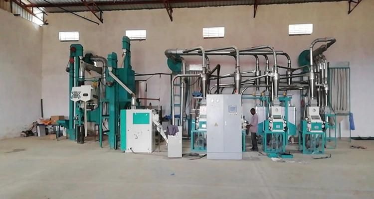 Africa Small Capacity Maize Flour Milling Machine