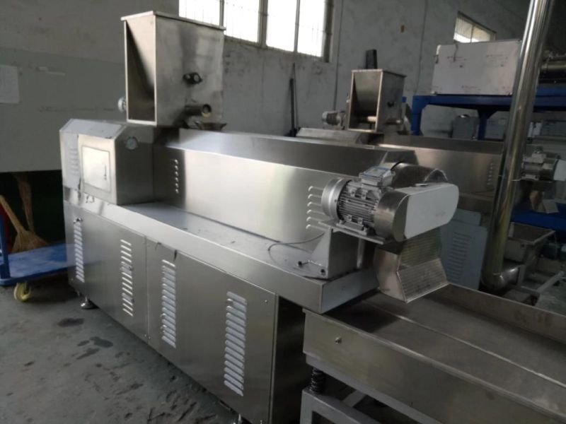 Automatic Puffing Breakfast Cereal Corn Flakes Making Extrusion Machine Price