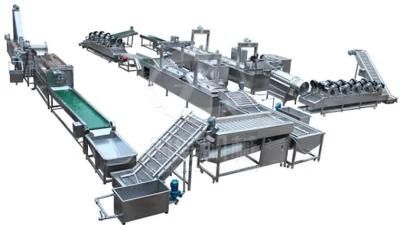 Most Popular Potato Frozen French Fries Production Line