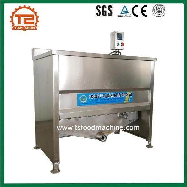 Small Electric Heating Kfc Chips Oil Water Frying Machine